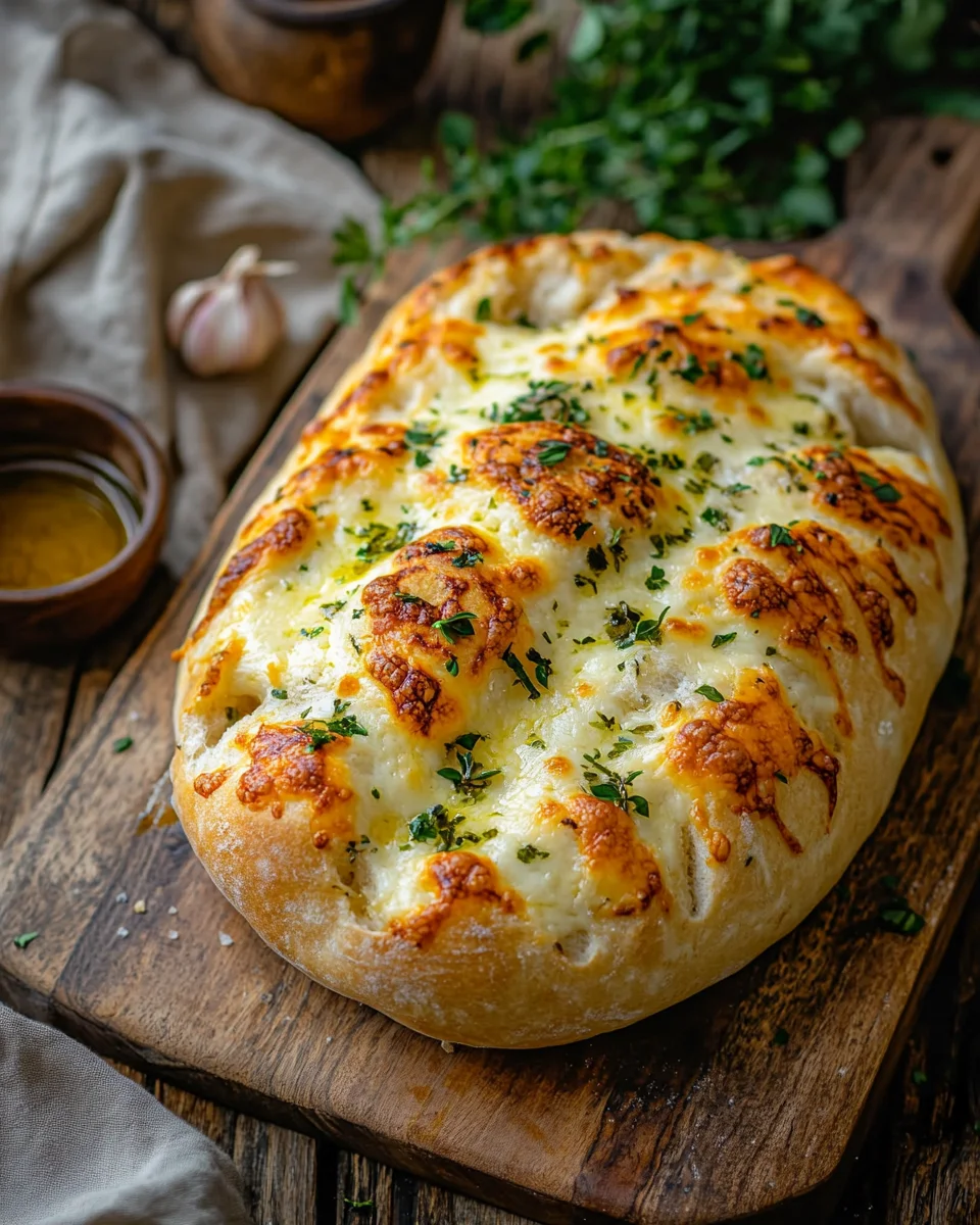 K&auml;se-Knoblauchbrot