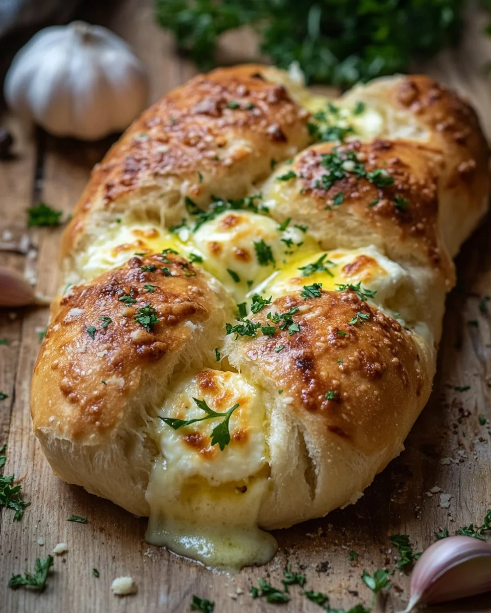 Megalecker Knoblauch Brötchen gefüllt mit Mozzarella Käse Rezept 25 Megalecker