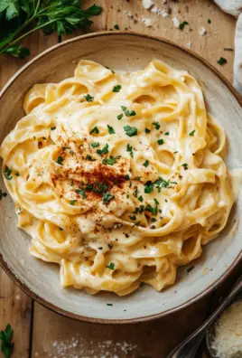 Nudeln in Käse-Sahne-Soße