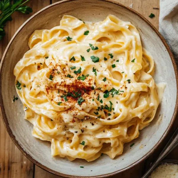 Nudeln in Käse-Sahne-Soße