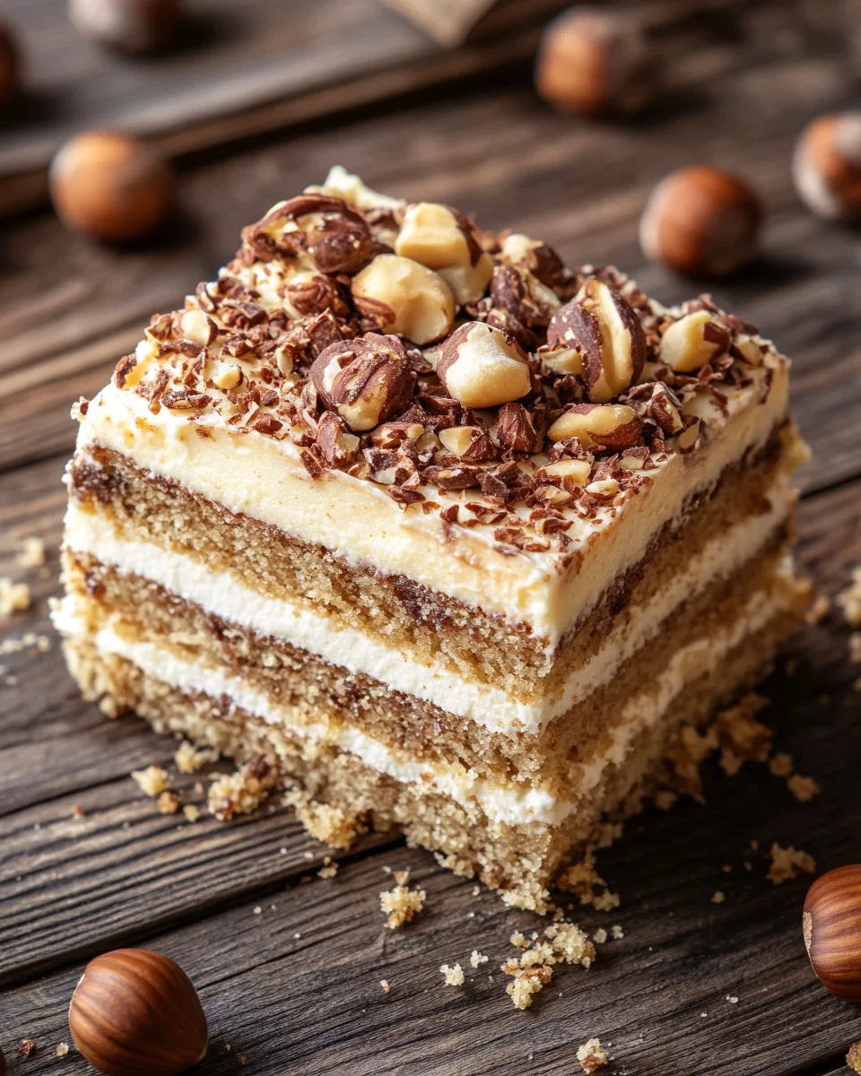Nusskuchen mit Nougatcreme 26 Nusskuchen