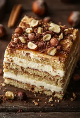 Nusskuchen mit Nougatcreme 33 Nusskuchen mit Nougatcreme