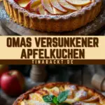 Omas versunkener Apfelkuchen 19 Pinterest Hidden Image