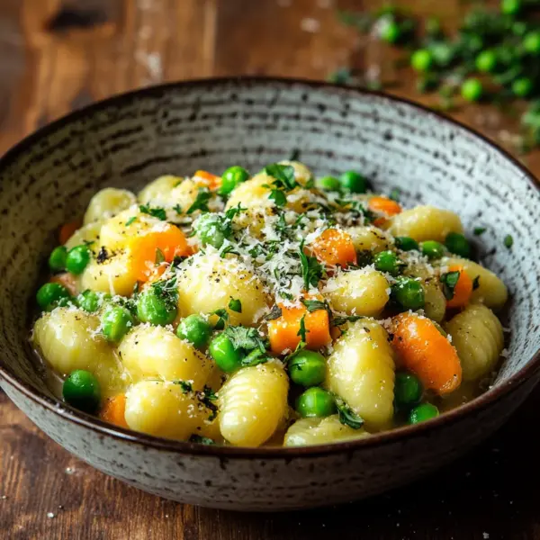 One Pot Gnocchi mit Rahmgemüse