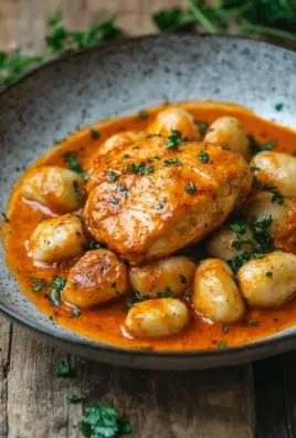 Paprika-Sahne-Hähnchen mit Gnocchi 25 Paprika-Sahne-Hähnchen mit Gnocchi