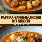 Paprika-Sahne-Hähnchen mit Gnocchi 21 Pinterest Hidden Image