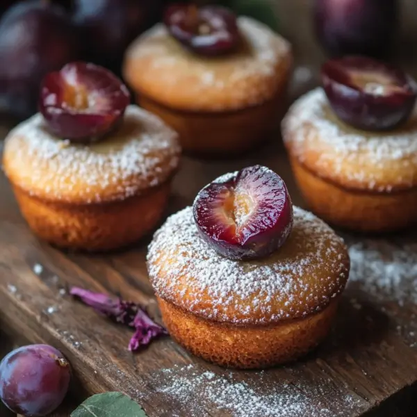 Pflaumen-Friands