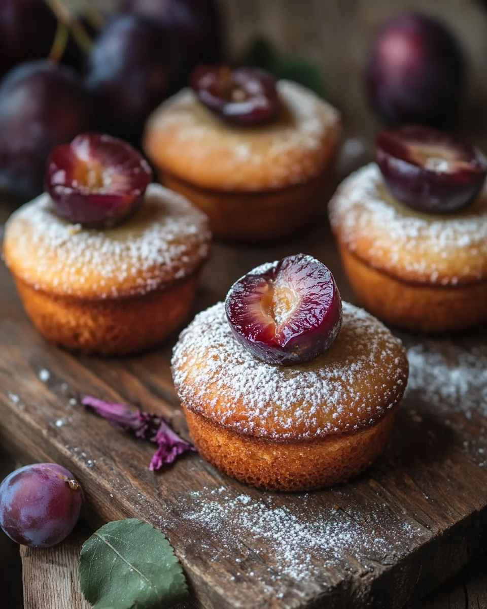 Pflaumen-Friands