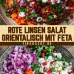 Rote Linsen Salat Orientalisch mit Feta 27 Pinterest Hidden Image