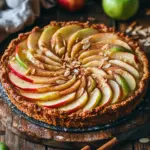 Saftige Apfeltarte mit Rahmguss
