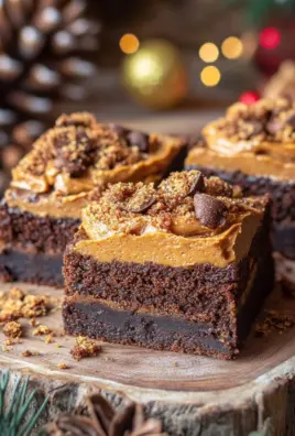 Spekulatius Brownies mit Lotus Biscoff Brotaufstrich 30 Spekulatius Brownies mit Lotus Biscoff Brotaufstrich
