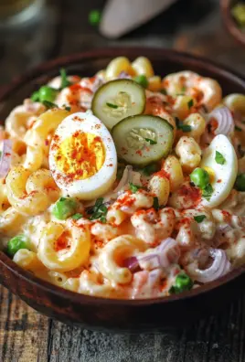 Teufelsei-Makkaroni-Salat