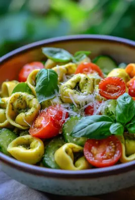 Tortellini-Salat mit Pesto 25 Tortellini-Salat mit Pesto