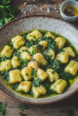 Vegane Gnocchi mit cremiger Spinatsauce 23 Vegane Gnocchi mit cremiger Spinatsauce