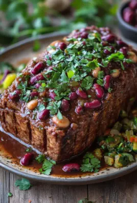 Veganer Braten mit Bohnen 26 Veganer Braten mit Bohnen