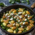 Vegetarische Gnocchi Pfanne mit Spitzkohl