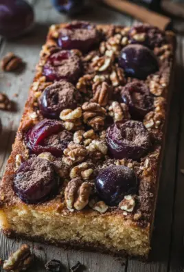 Walnuss-Zwetschgenkuchen mit Zimt-Streuseln
